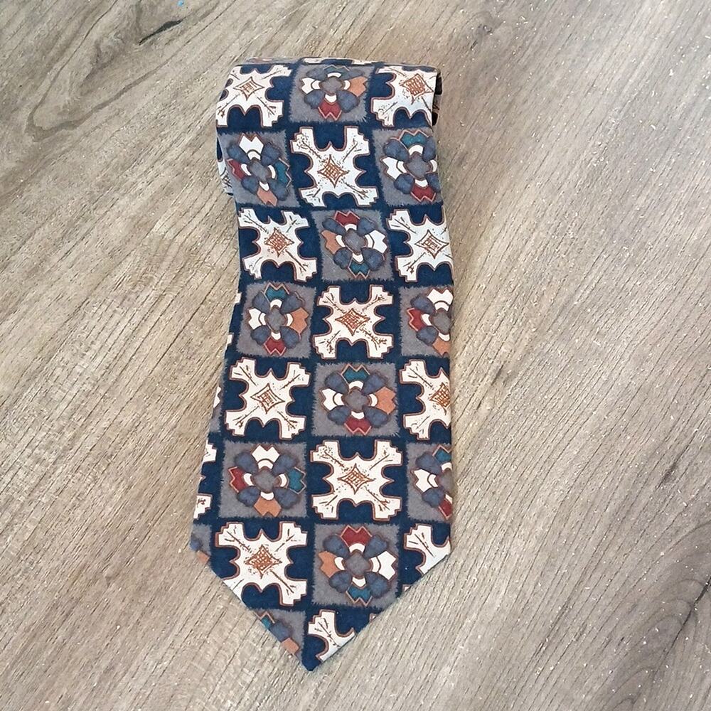 Vintage Bass Silk Deadstock Tie From The Bon Marche